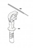 Bosch 3 603 A31 200 Universalimpact 650 Percussion Drill 230 V / Eu Spare Parts